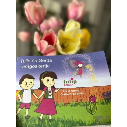 Tulip és Gerda virágoskertje – mesekönyv