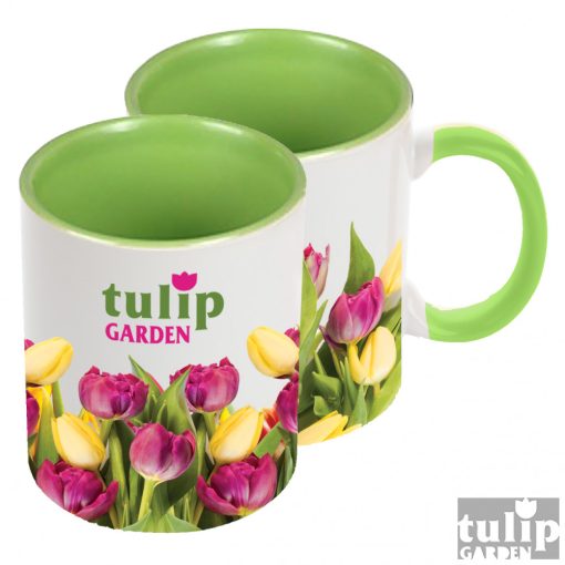 TulipGarden Bögre - zöld